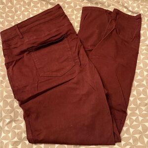 Burgundy Maurices Jean (plus size)